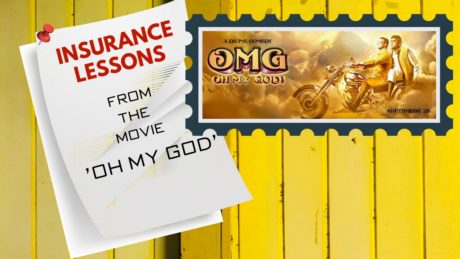 Insurance Lessons to be learnt from Bollywood movie Oh My God