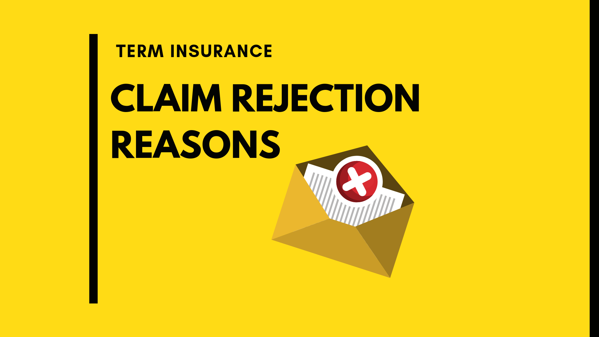Reasons why term insurance claim gets rejection