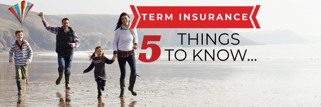 Things to know about term insurance plan