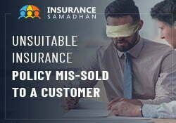 Unsuitable Insurance Policy Mis-sold to a Customer thumbnail