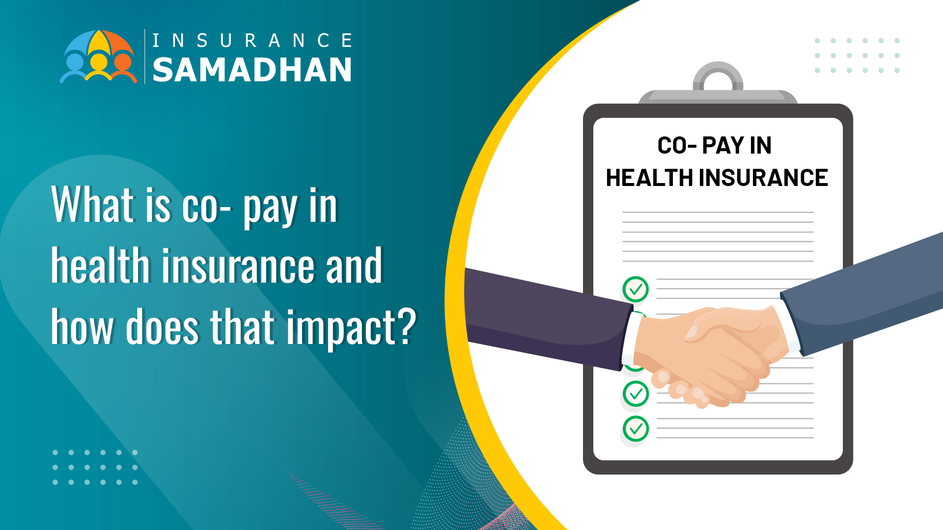 What Is Copay In A Health Insurance Claim And What Is Its Impact?